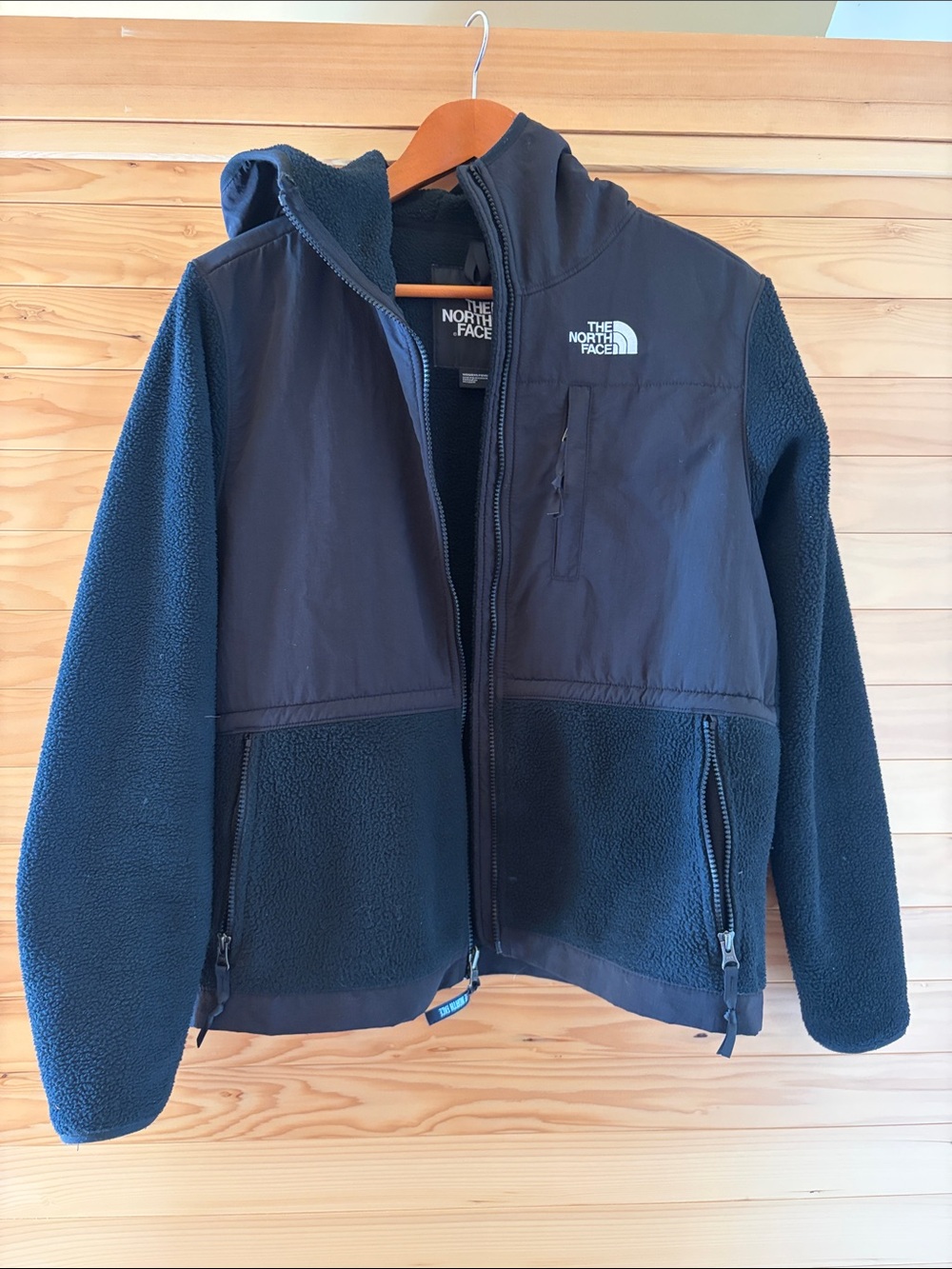 The North Face hooded Denali size S